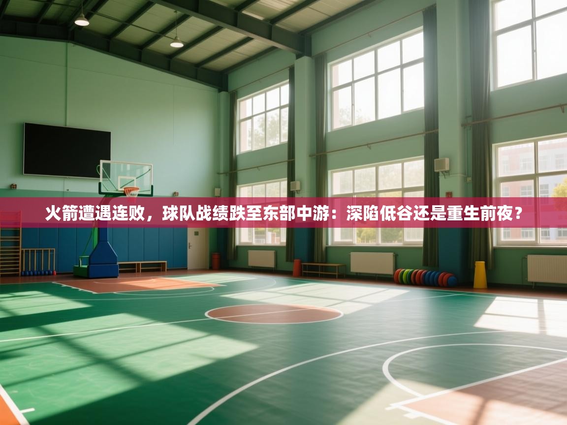 火箭遭遇连败,球队战绩跌至东部中游:深陷低谷还是重生前夜? 第2张